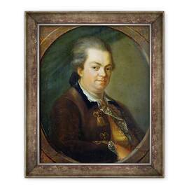 Tablou inramat - Le Gay - Portret presupus a fi contele Alessandro di Cagliostro 1743-95 1778 - - Roveli