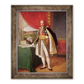 Tablou inramat - Louis Hersent - Maresalul Andre Massena 1758-1817 Duce de Rivoli - - Roveli
