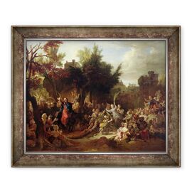 Tablou inramat - Nicolas de Largilliere - Intrarea lui Hristos in Ierusalim - - Roveli