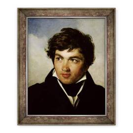 Tablou inramat - Leon Cogniet - Portretul lui Achille-Etna Michallon 1796-1822 c.1818-19 - - Roveli