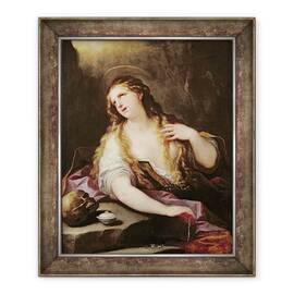 Tablou inramat - Luca Giordano - Sfanta Maria Magdalena renuntand la desertaciunile lumii - - Roveli