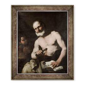 Tablou inramat - Luca Giordano - Cato de Utica 95-46 i.Hr. - - Roveli