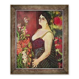 Tablou inramat - Marie Clementine Valadon - Portret De Madame Coquiot - - Roveli
