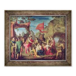 Tablou inramat - Louis Galloche - Coriolanus in tabara Volscian - - Roveli