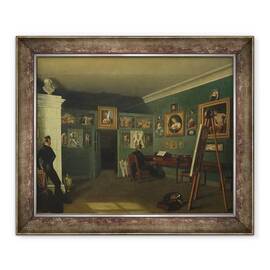 Tablou inramat - Kapiton Selentsov - Studioul Pictorului - - Roveli