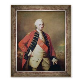 Tablou inramat - Nathaniel Dance-Holland - Portretul lui Robert Clive 1725-1774 Primul Baron Clive - - Roveli
