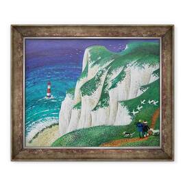 Tablou inramat - Lisa Graa Jensen - Cuier Cliff - - Roveli