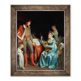 Tablou inramat - Marguerite Gerard - La Ducesa Abrantes et le General Junot - - Roveli
