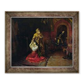Tablou inramat - Nikolai Pavlovich Shakhovskoi - Ultimele minute ale familiei lui Godunov - - Roveli