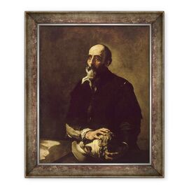 Tablou inramat - Jusepe de Ribera - Portretul sculptorului orb - - Roveli