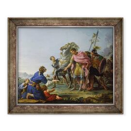 Tablou inramat - Noel Halle - Traian 53-117 Arata indurare - - Roveli