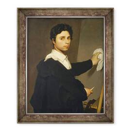 Tablou inramat - Madame Gustave Hequet - Ingres ca un tanar - - Roveli