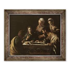 Tablou inramat - Michelangelo Merisi da Caravaggio - Cina la Emmaus - - Roveli