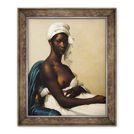 Tablou inramat - Marie Guilhelmine Benoist - Portretul unei Negrese, 1799-1800 - - Roveli