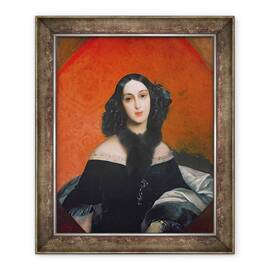 Tablou inramat - Karl Pavlovich Bryullov - Portretul lui M.A. Bek - - Roveli