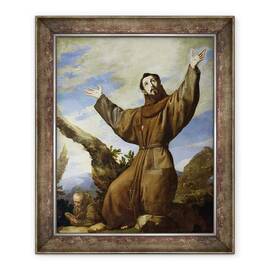Tablou inramat - Jusepe de Ribera - Sfantul Francisc de Assisi c.1182-1220 1642 - - Roveli
