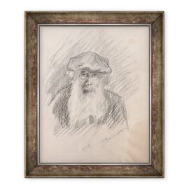 Tablou inramat - Pierre Auguste Renoir - Portret De Camille Pissarro - - Roveli