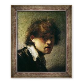 Tablou inramat - Rembrandt Harmensz van Rijn - sef al unui tanar sau autoportret - - Roveli