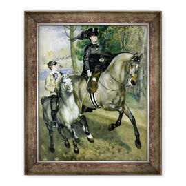 Tablou inramat - Pierre Auguste Renoir - Calaret in Bois de Boulogne - - Roveli