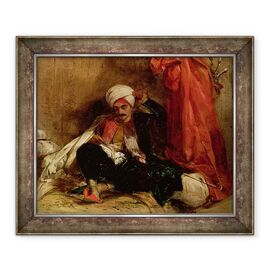 Tablou inramat - Richard Parkes Bonington - Un turc asezat - - Roveli
