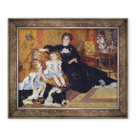 Tablou inramat - Pierre Auguste Renoir - Doamna Georges Charpentier si copiii ei - - Roveli