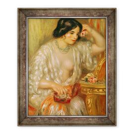 Tablou inramat - Pierre Auguste Renoir - Gabrielle cu bijuterii - - Roveli