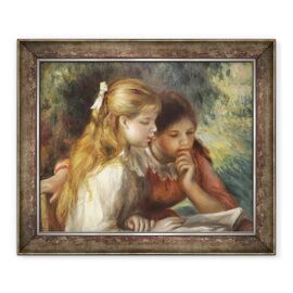 Tablou inramat - Pierre Auguste Renoir - Lectura - - Roveli