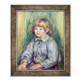 Tablou inramat - Pierre Auguste Renoir - Portretul lui Claude Renoir 1901-81 1905-08 - - Roveli
