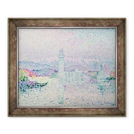 Tablou inramat - Paul Signac - Farul din Antibes - - Roveli