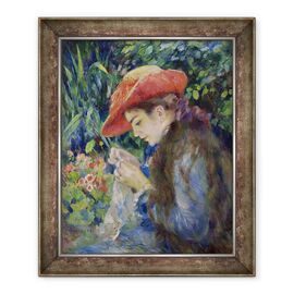 Tablou inramat - Pierre Auguste Renoir - Marie-Therese Durand-Ruel Cusut - - Roveli