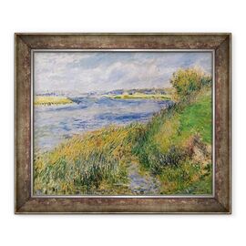 Tablou inramat - Pierre Auguste Renoir - Bancile Senei, Champrosay - - Roveli