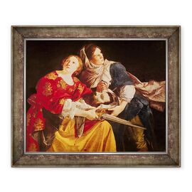 Tablou inramat - Orazio Gentileschi - Judith cu capul lui Holofernes - - Roveli