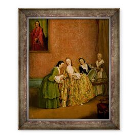Tablou inramat - Pietro Longhi - Dressing Lady - - Roveli