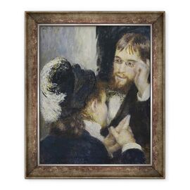 Tablou inramat - Pierre Auguste Renoir - Conversatie cu gradinarul - - Roveli