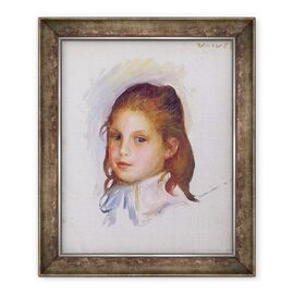 Tablou inramat - Pierre Auguste Renoir - Copil cu par brun - - Roveli