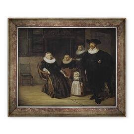 Tablou inramat - Pieter Codde - Portretul unei Familii - - Roveli