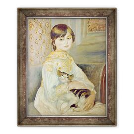 Tablou inramat - Pierre Auguste Renoir - Julie Manet cu Pisica - - Roveli