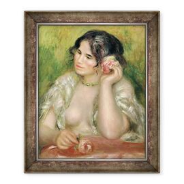 Tablou inramat - Pierre Auguste Renoir - Gabrielle cu un trandafir - - Roveli