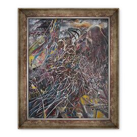 Tablou inramat - Vincent Alexander Booth - Undele Brainwaves Cosmos, 2014 - - Roveli