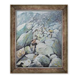 Tablou inramat - Vincent Alexander Booth - Cursa Uphill Fell, 2013 - - Roveli