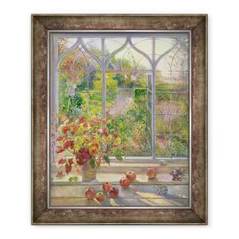 Tablou inramat - Timothy Easton - Ferestre de toamna - - Roveli