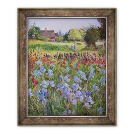 Tablou inramat - Timothy Easton - Intrarea in Burgate Green - - Roveli