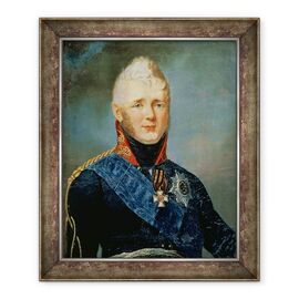 Tablou inramat - Stepan Semenovich Shchukin - Portretul imparatului Alexandru I 1777-1825 - - Roveli