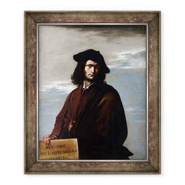Tablou inramat - Salvator Rosa - Autoportret - - Roveli