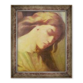 Tablou inramat - Theodore Chasseriau - Un inger, studiu pentru Muntele Maslinilor - - Roveli