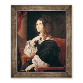 Tablou inramat - Sebastien Bourdon - Regina Christina a Suediei 1626-89 - - Roveli