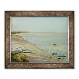 Tablou inramat - Timothy Easton - Aducerea capturii pe tarm - - Roveli