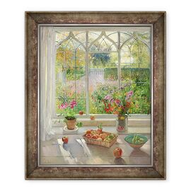Tablou inramat - Timothy Easton - Fructe de toamna si flori - - Roveli