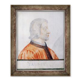 Tablou inramat - Thierry Bellange - John Talbot 1388-1453 Primul conte de Shrewsbury - - Roveli