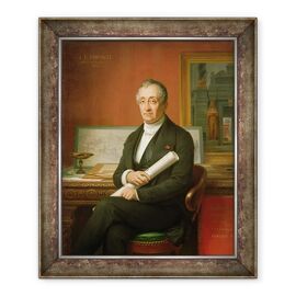 Tablou inramat - Theophile Auguste Vauchelet - Ennio Quirino Visconti 1751-1818 1854 - - Roveli